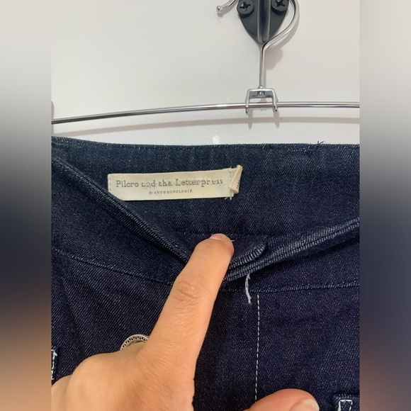 Anthropologie Pilcro and the Letterpress High Rise Flare Jeans sz 31 - Picture 11 of 14